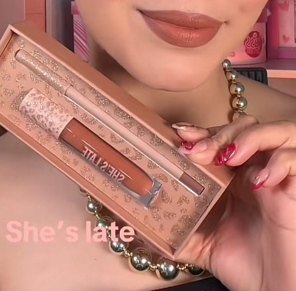 BEAUTY CREATIONS SHE'S LATE LIP DUO SET