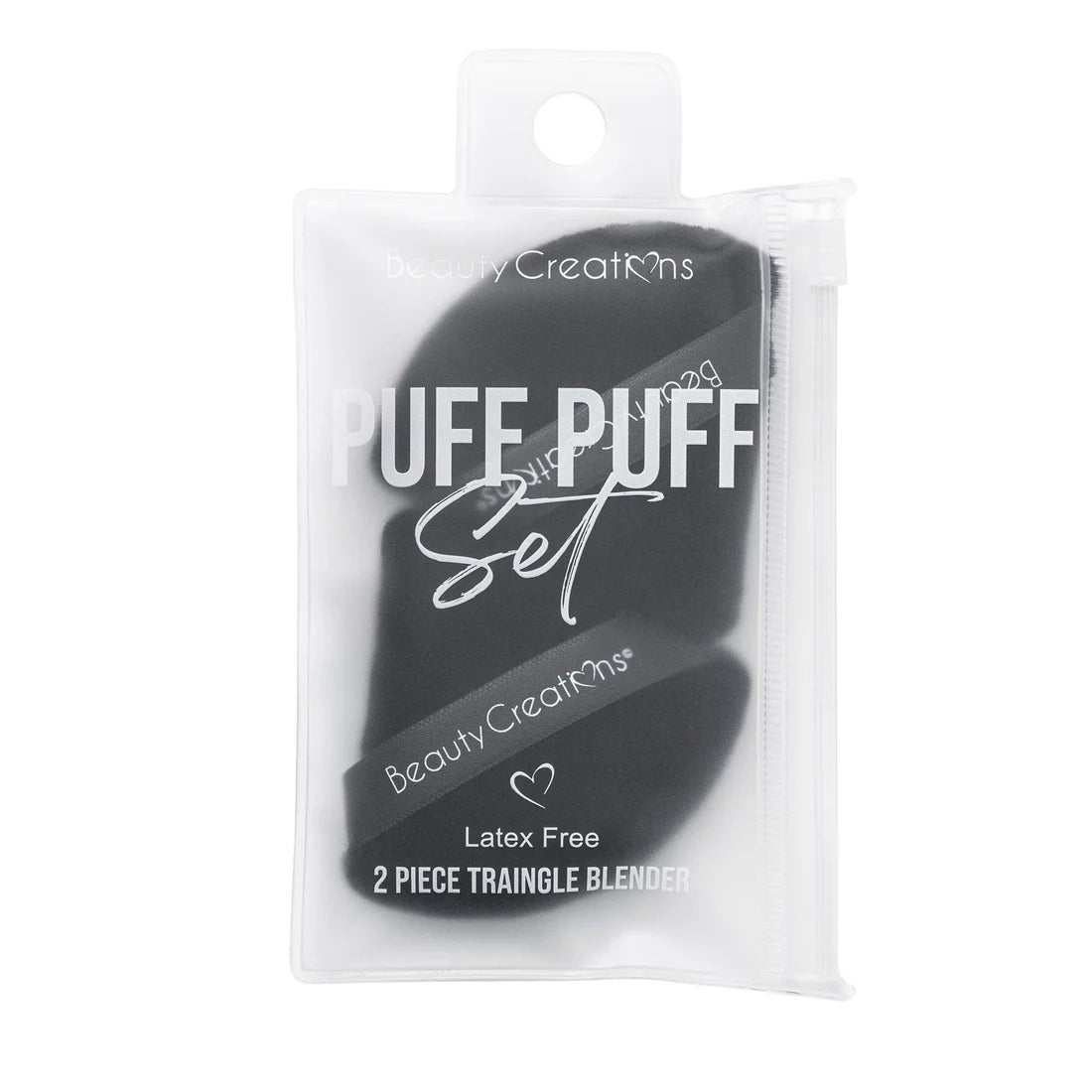 BEAUTY CREATION PUFF PUFF SET 2 NEGRO