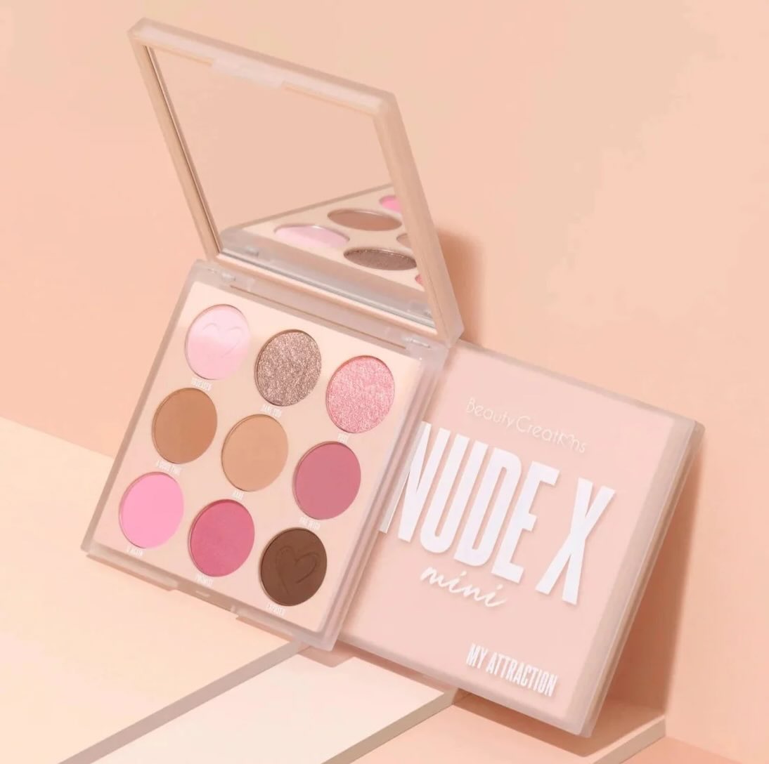 BEAUTY CREATIONS NUDE X MINI MY ATTRACTION PALETA SOMBRAS