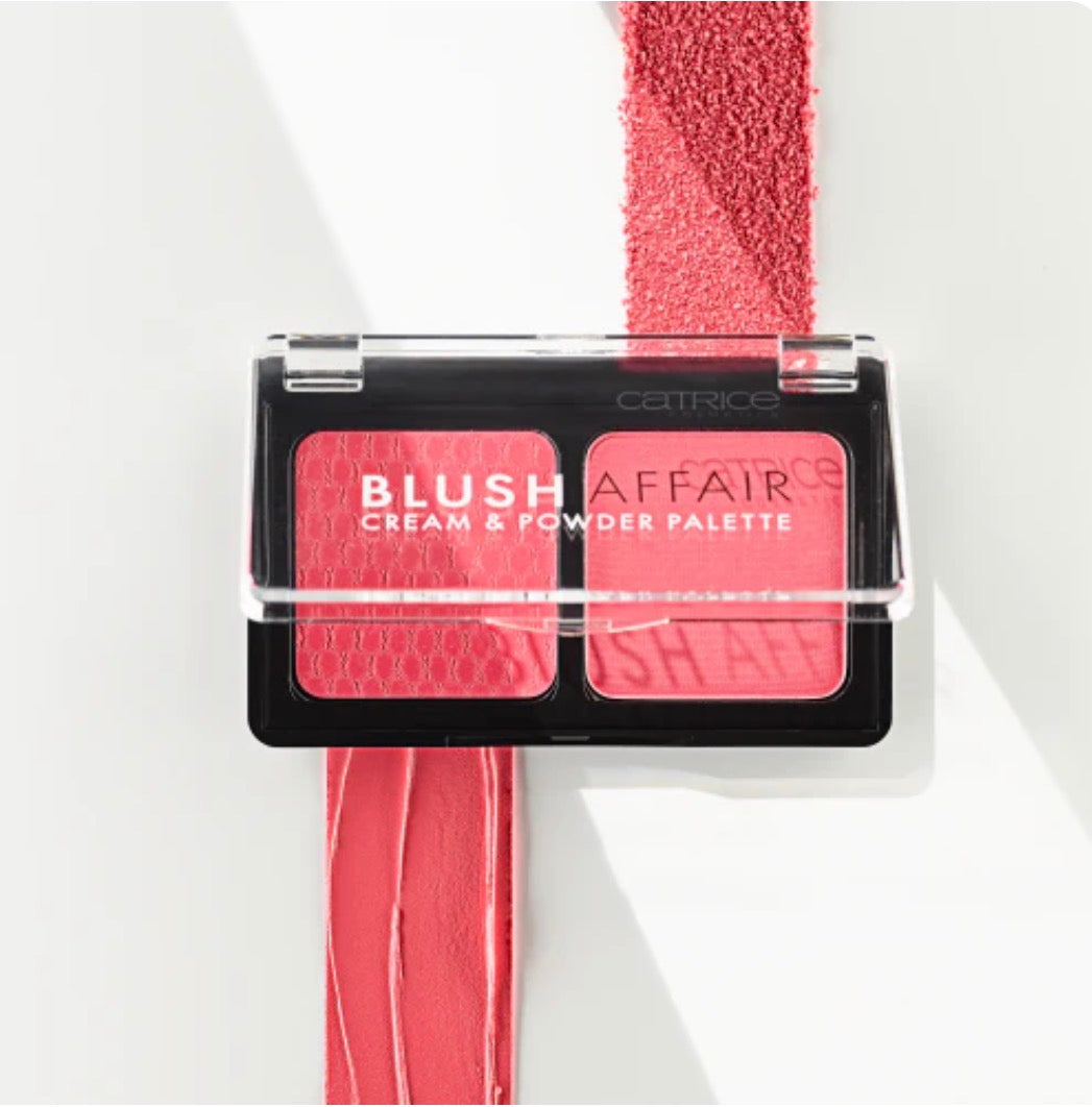 CATRICE BLUSH AFFAIR CREAM & POWDER PALETTE