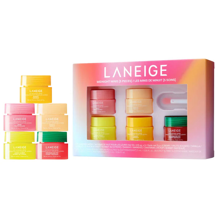 LANEIGE MIDNIGHT MINIS HYDRATING LIP SLEEPING MASK TREATMENT