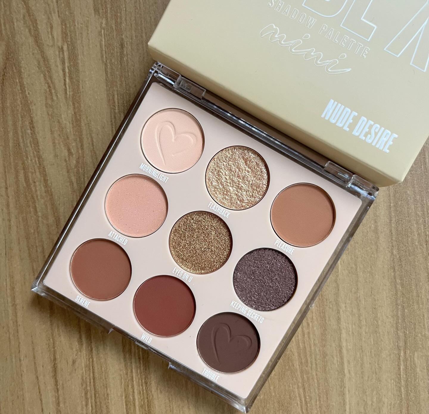 BEAUTY CREATION NUDE X MINI DESIRE PALETA SOMBRA