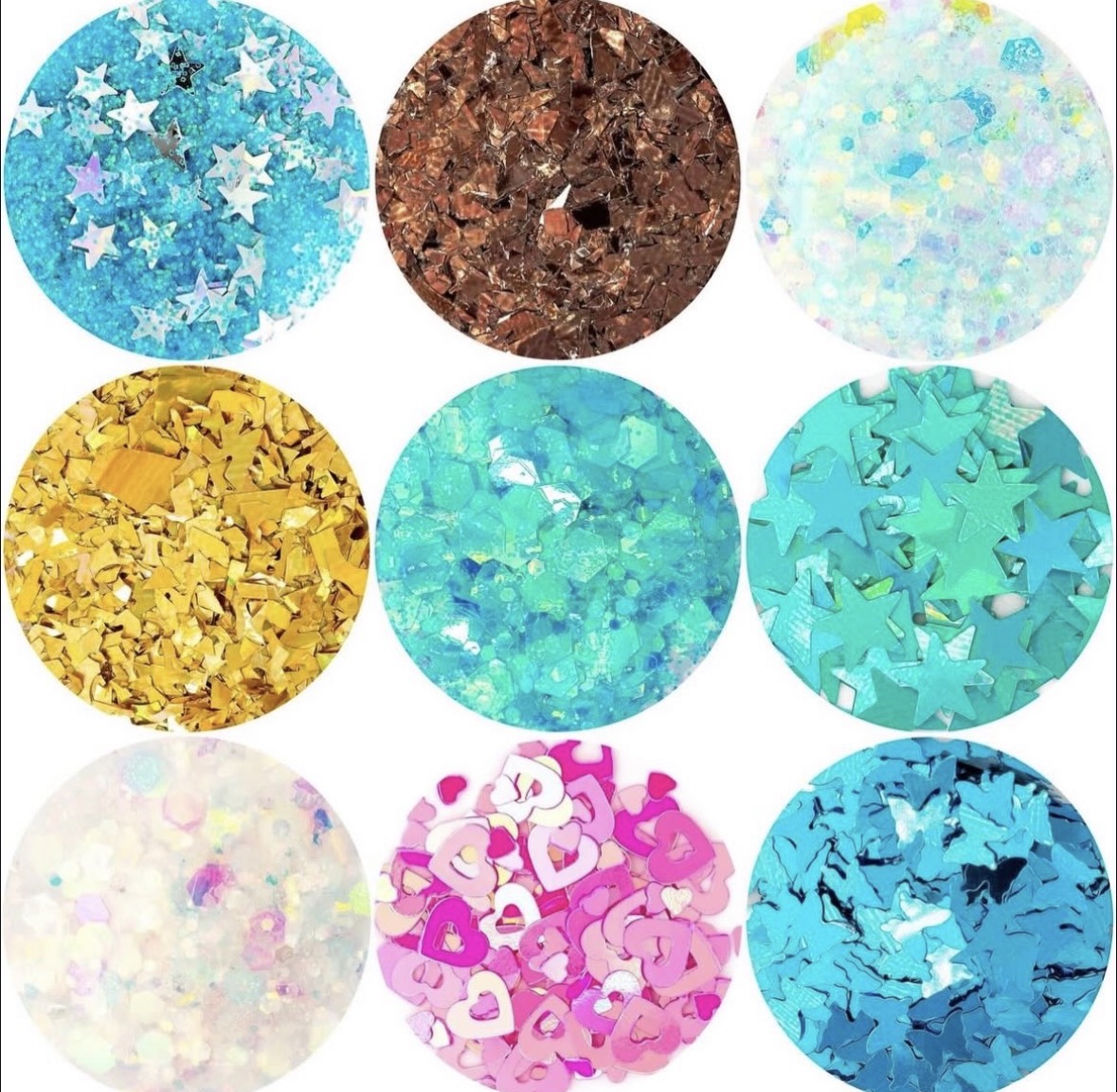 BEAUTY CREATIONS GLITTER COLLECTION VOL. 2