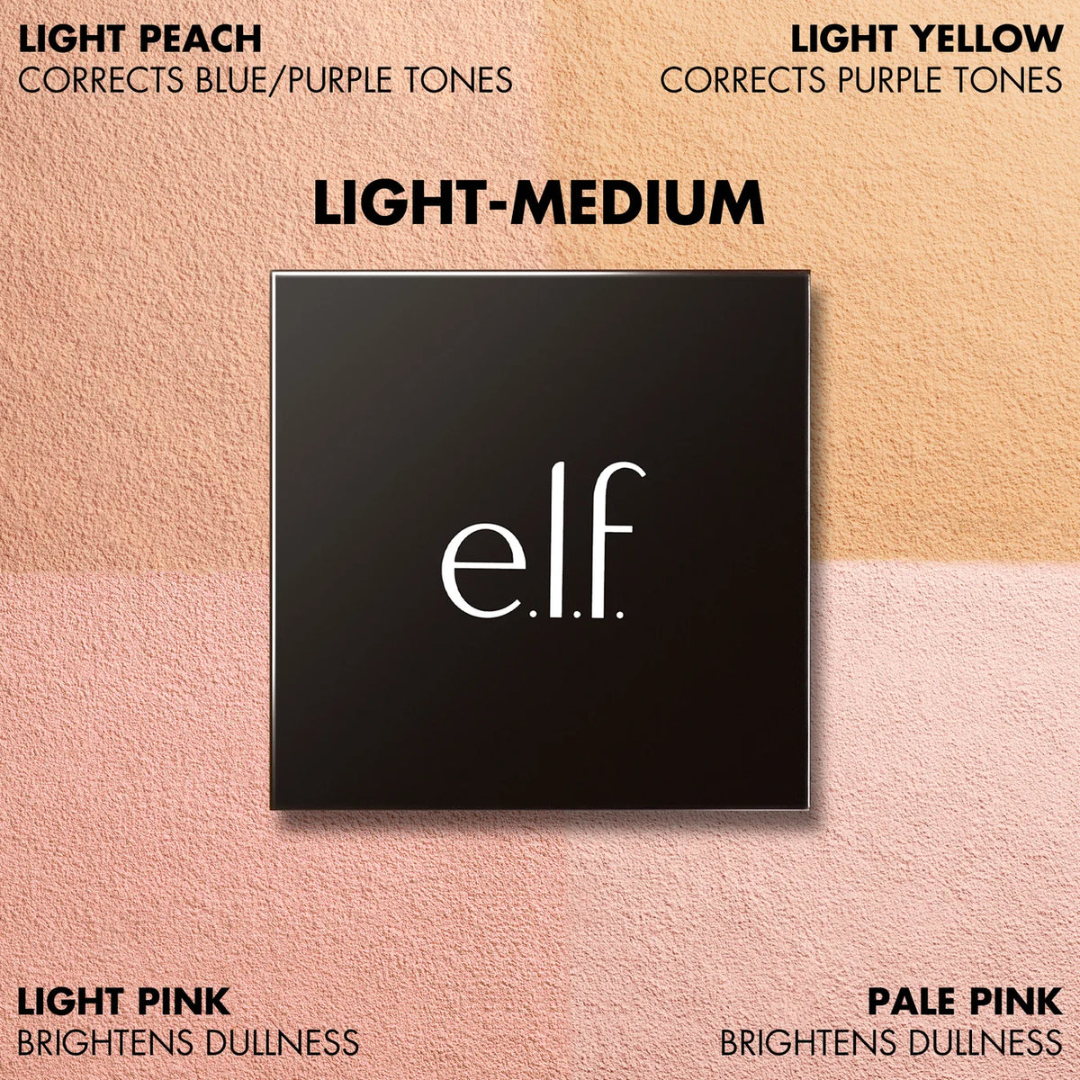 E.L.F SET IT BRIGHT POWDER QUAD