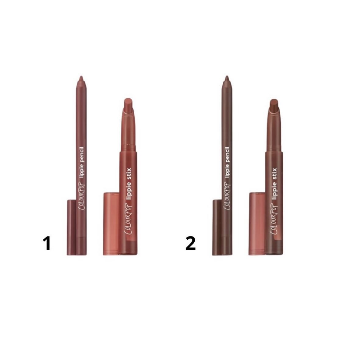 COLOURPOP LIPPIE PENCIL & STIX SET