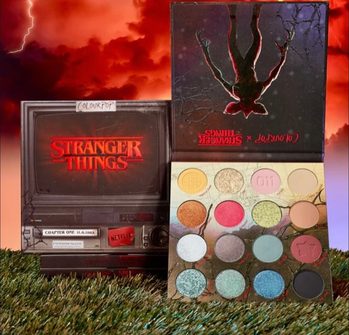 COLOURPOP STRANGER THINGS CHAPTER ONE PALETA SOMBRAS