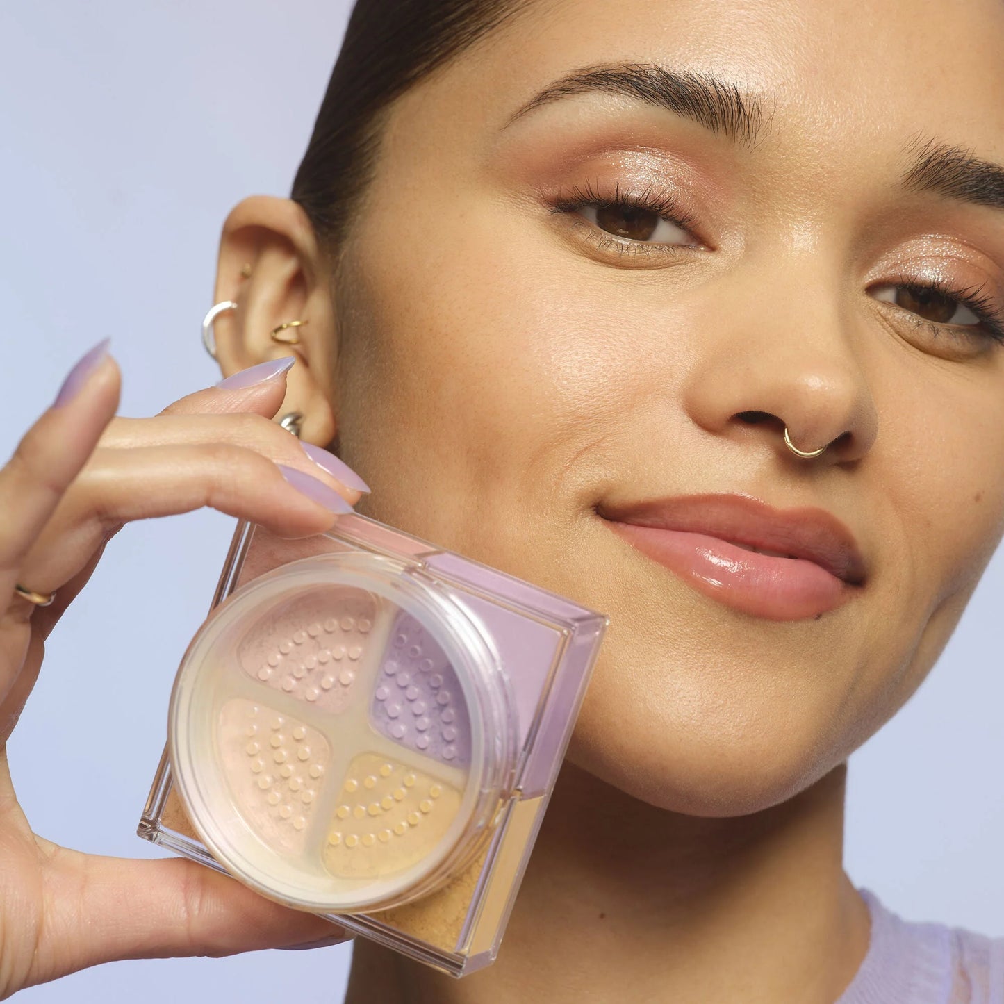 E.L.F SET IT BRIGHT POWDER QUAD