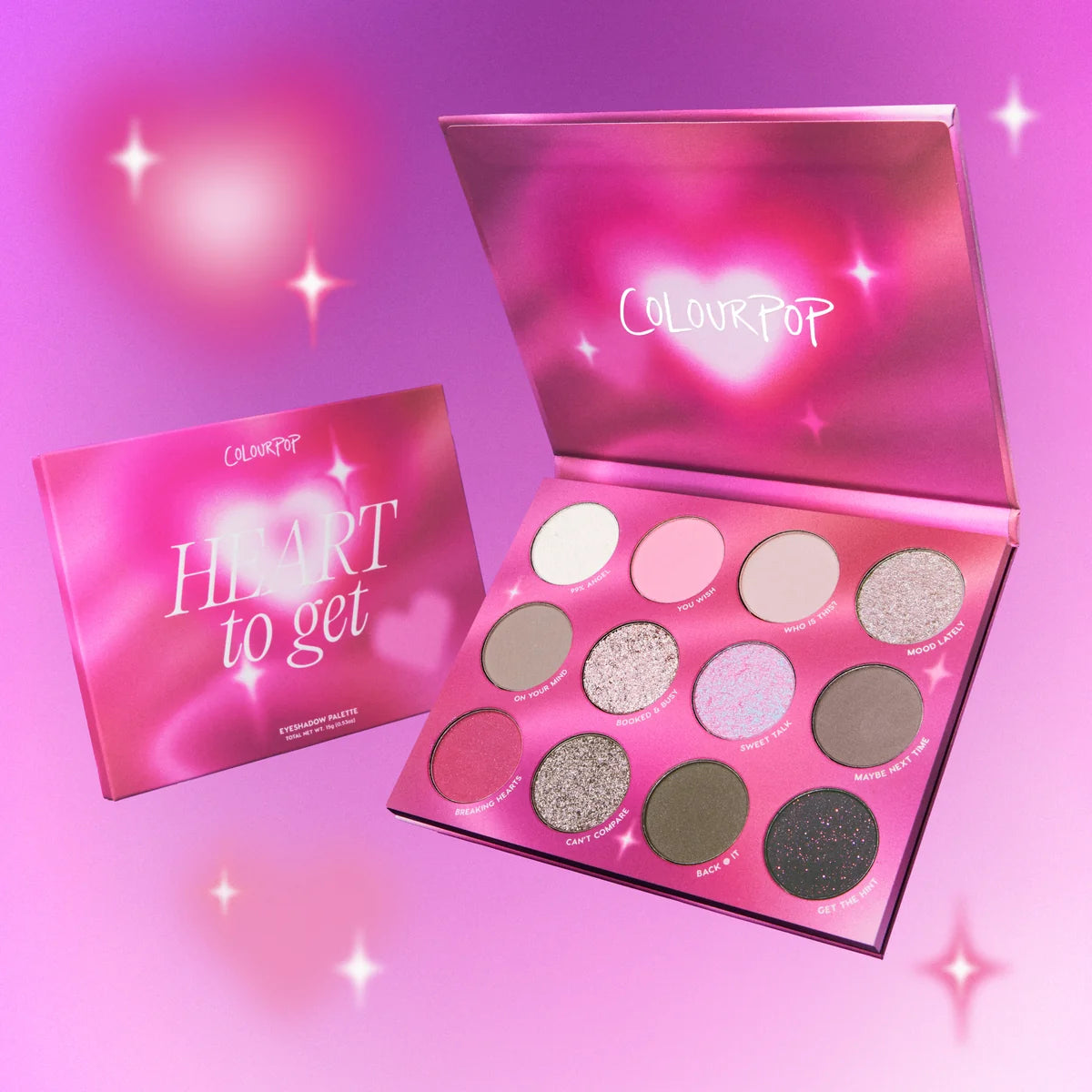 COLOURPOP HEART TO GET EYESHADOW PALETTE