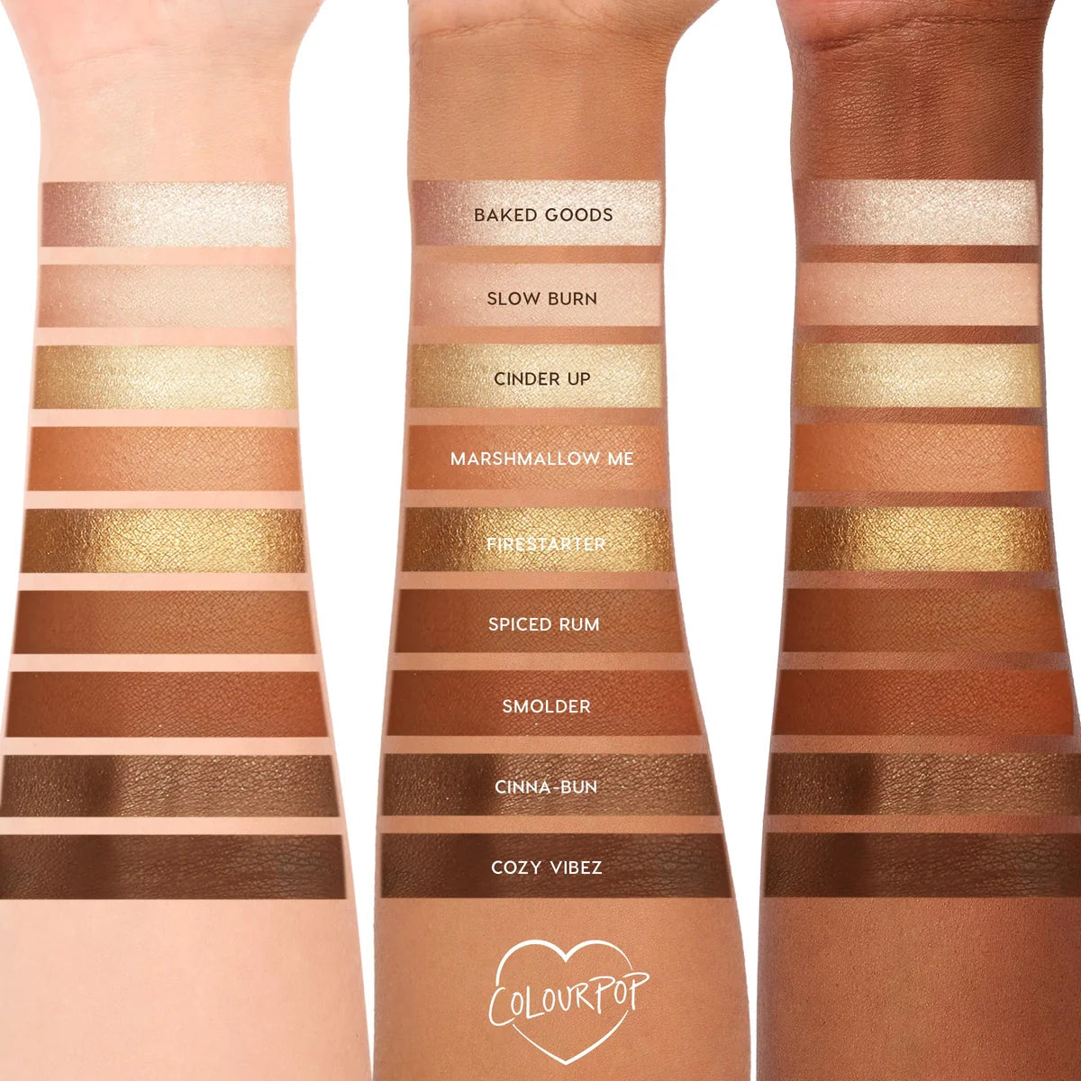 COLOURPOP FEELIN TOASTY EYESHADOW PALETTE
