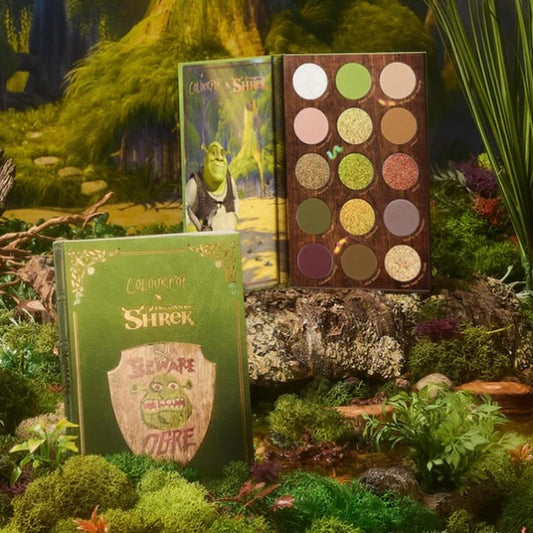 COLOURPOP X SHREK BEWARE OGRE PALETA SOMBRAS