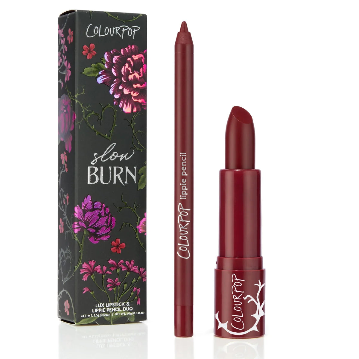 COLOURPOP SKIE BURN LIPSTICK & LIP PENCIL KIT