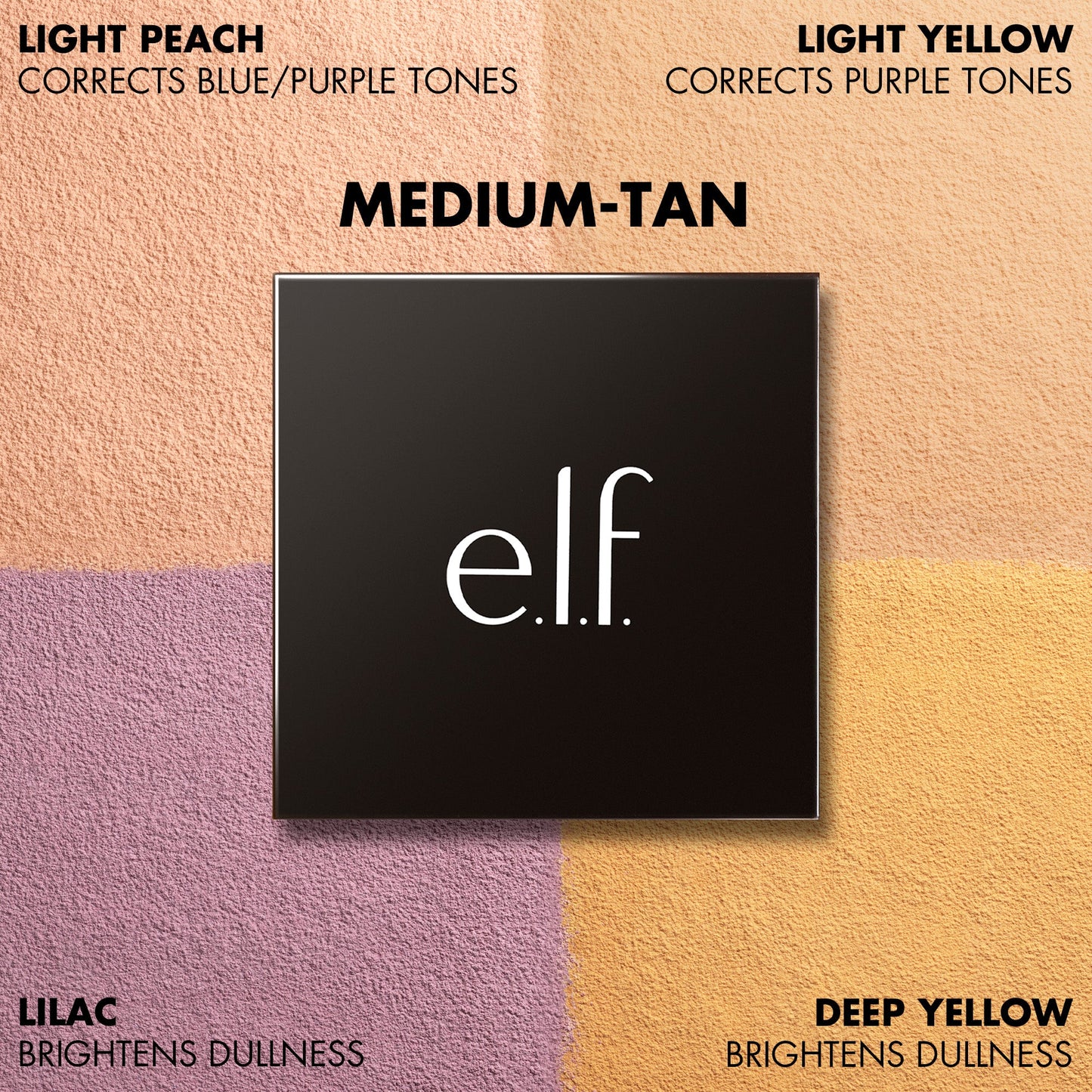 E.L.F SET IT BRIGHT POWDER QUAD