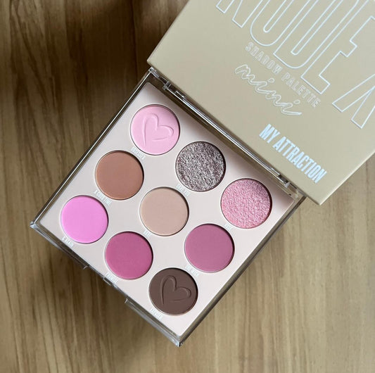 BEAUTY CREATIONS NUDE X MINI MY ATTRACTION PALETA SOMBRAS