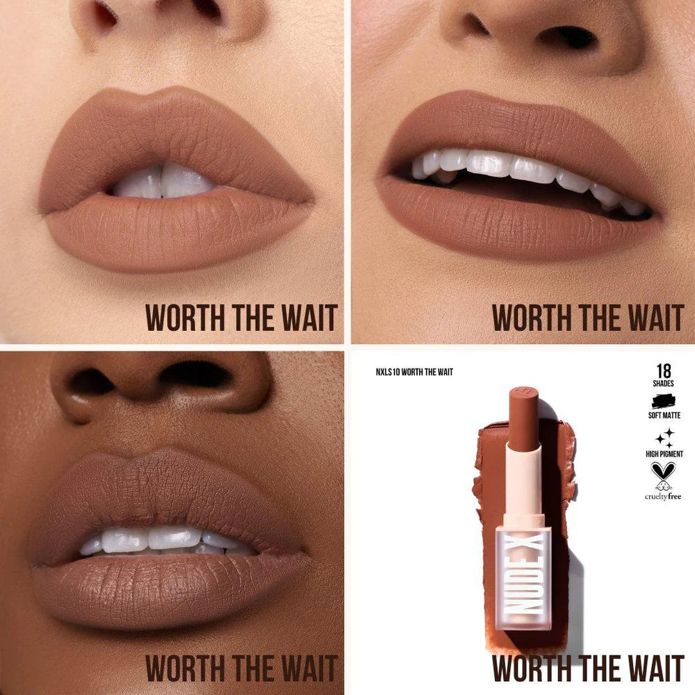BEAUTY CREATIONS NUDE X SOFT MATTE LIPSTICK