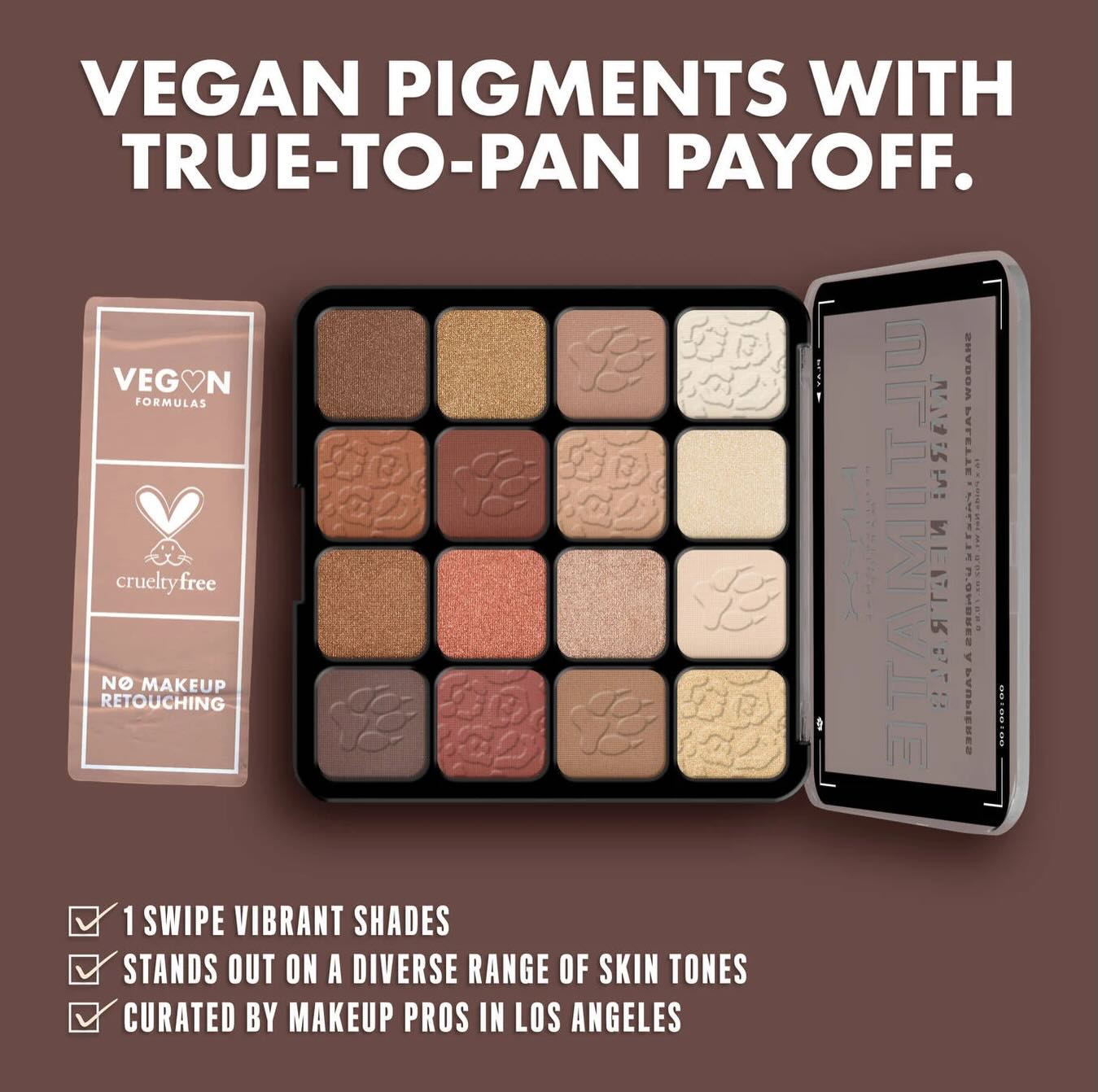 NYX ULTIMATE WARM NEUTRALS PALETA SOMBRAS