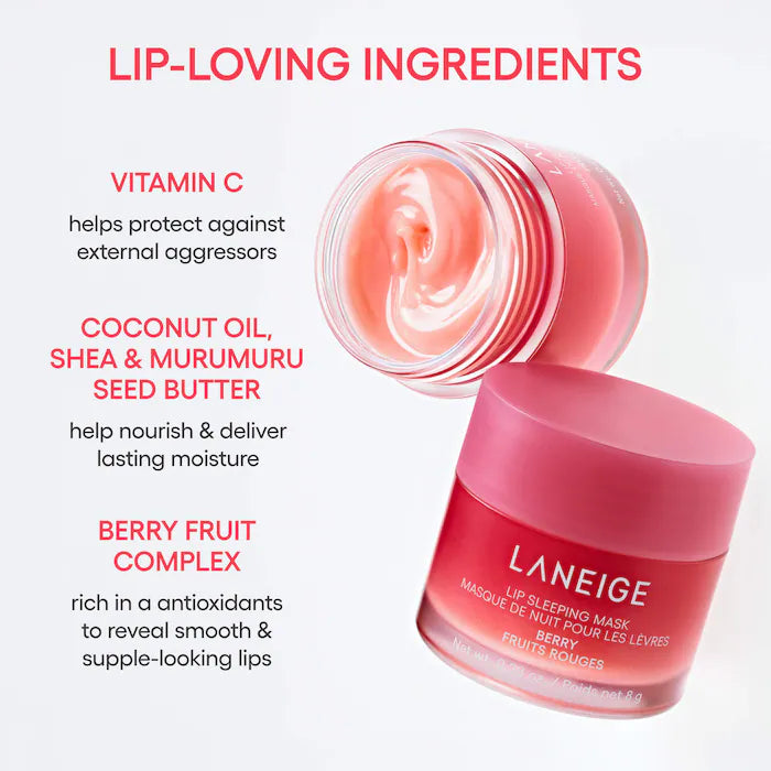 LANEIGE MIDNIGHT MINIS HYDRATING LIP SLEEPING MASK TREATMENT