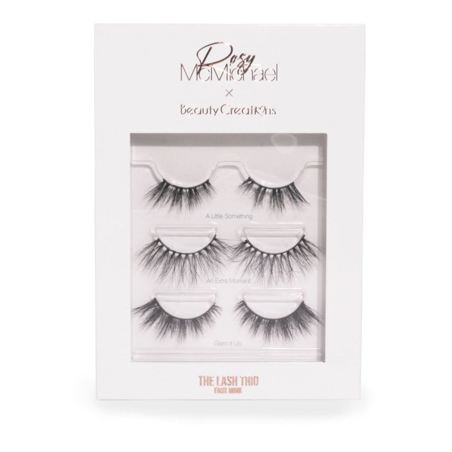 BEAUTY CREATIONS ROSY KIT PESTAÑAS COLECCIÓN