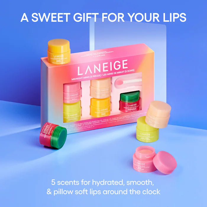 LANEIGE MIDNIGHT MINIS HYDRATING LIP SLEEPING MASK TREATMENT