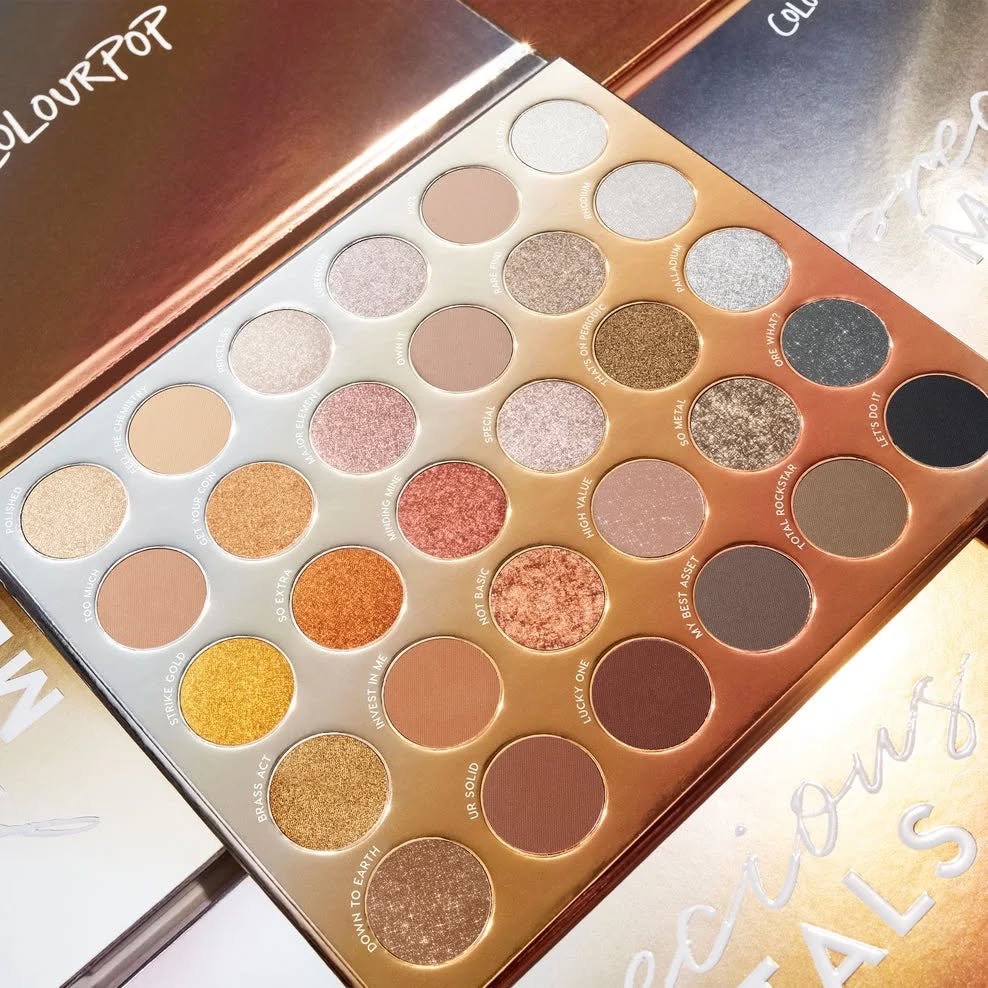 COLOURPOP PRECIOUS METALS PALETA SOMBRAS