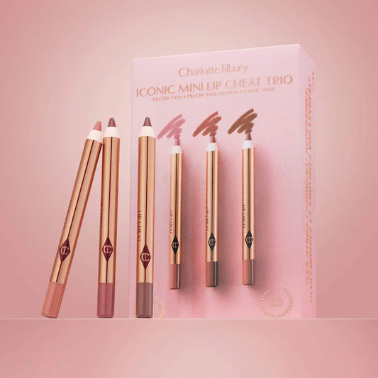 CHARLOTTE TILBURY MINI ICONIC LIP CHEAT LIP LINER TRIO