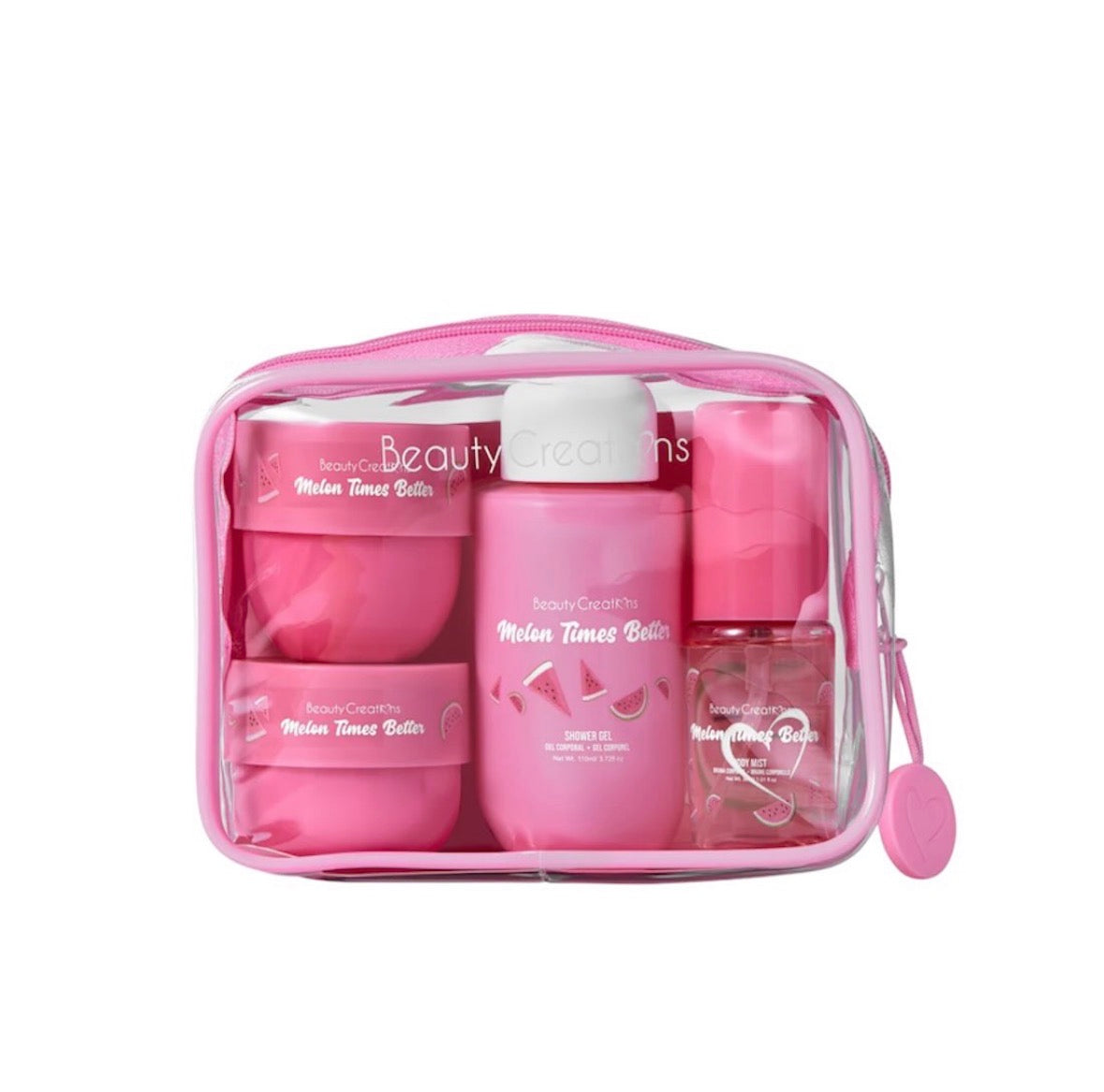 BEAUTY CREATIONS SWEET DOSE MINI BODY CARE KIT MELON TIMES BETTER