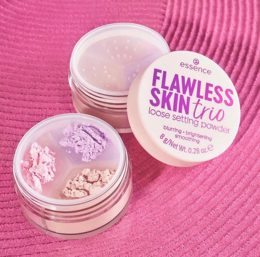 ESSENCE FLAWLESS SKINTRIO LOOSE SETTING POWDER