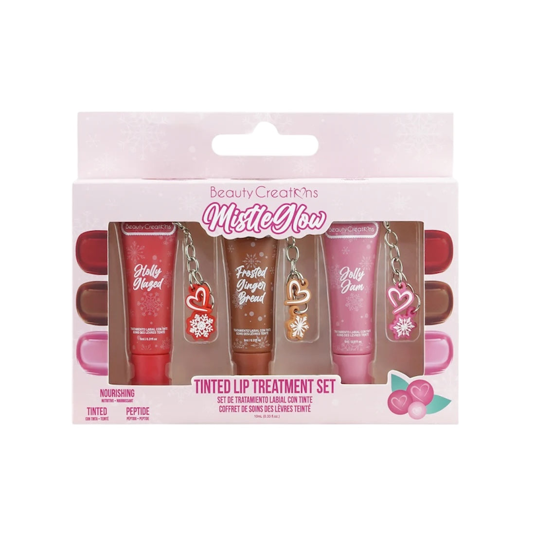 BEAUTY CREATIONS MISTLEGLOW TINTED LIP TREATMENT SET