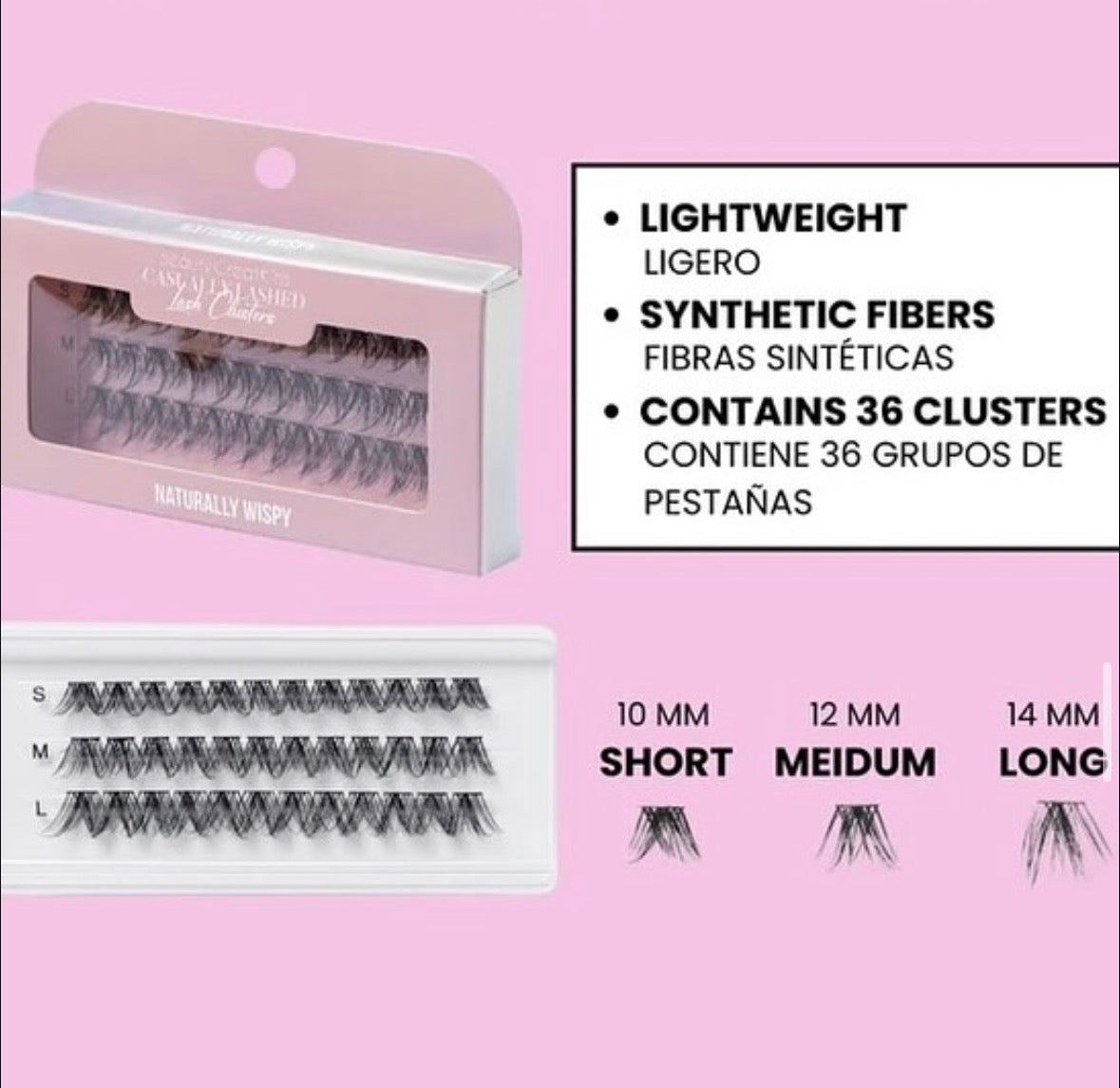 BEAUTY CREATIONS CASUALLY LASHED LASH CLUSTERS