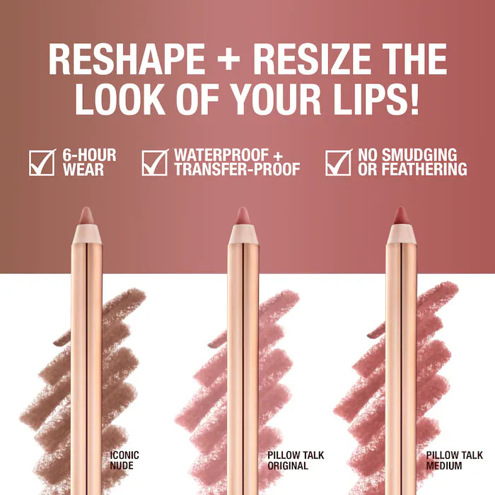 CHARLOTTE TILBURY MINI ICONIC LIP CHEAT LIP LINER TRIO