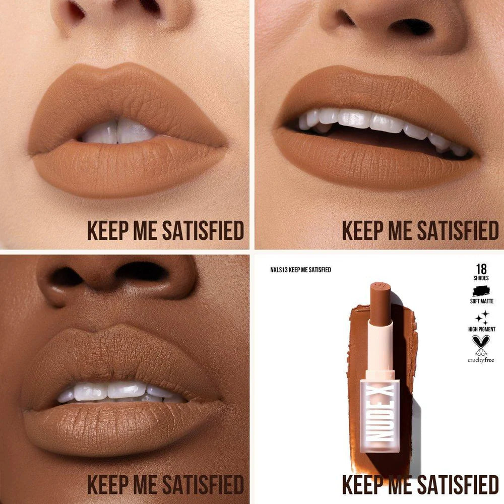 BEAUTY CREATIONS NUDE X SOFT MATTE LIPSTICK