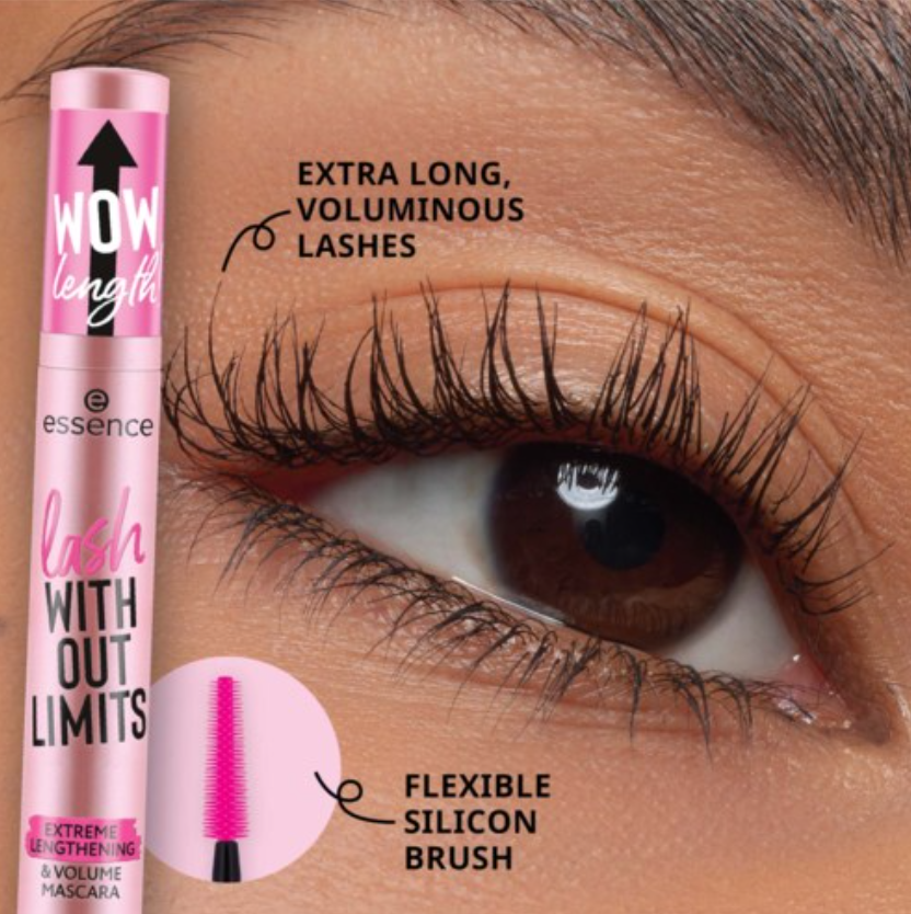 ESSENCE LASH WITHOUT LIMITS EXTREME LENGTHENING & VOLUME MASCARA