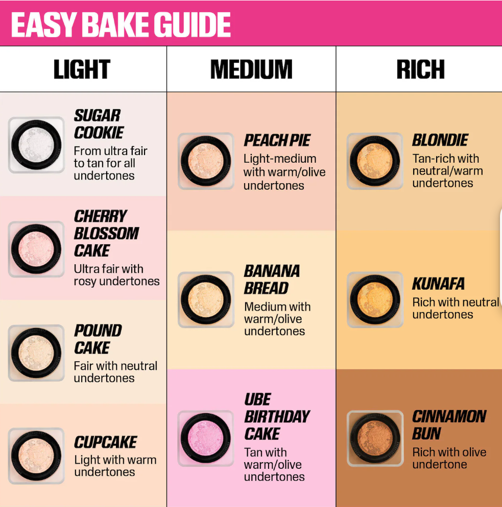 HUDA BEAUTY EASY BAKE POLVO SUELTO SUGAR COOKIE