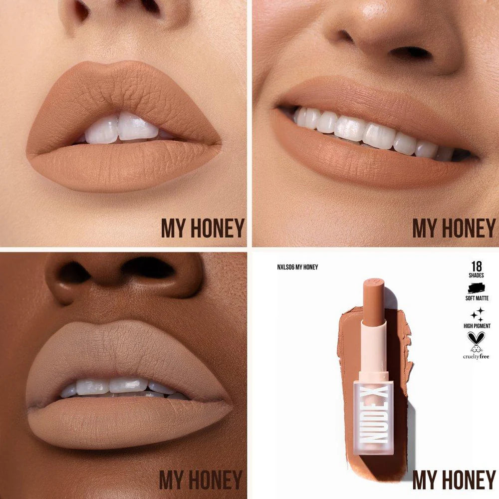 BEAUTY CREATIONS NUDE X SOFT MATTE LIPSTICK