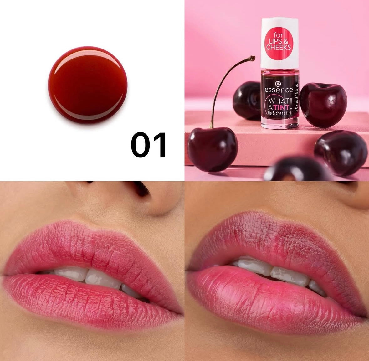 ESSENCE WHAT A TINT! LIP & CHEEK TINT