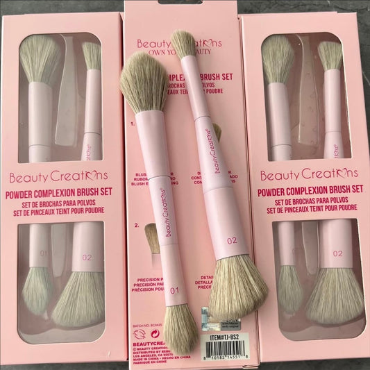 BEAUTY CREATIONS SET BROCHAS PARA POLVOS