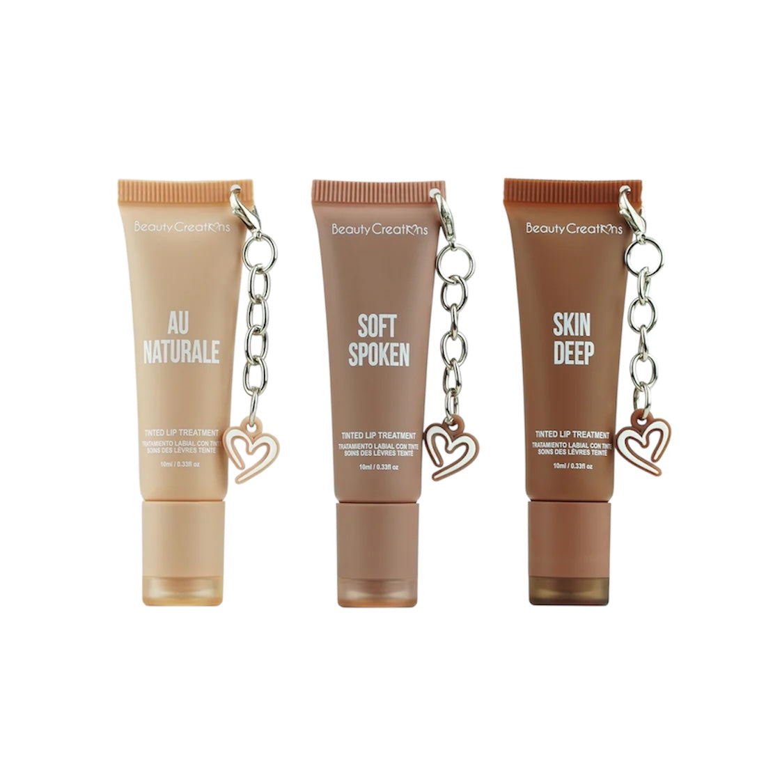 BEAUTY CREATIONS NUDE TALK TINTED LIP TREATMENT SET