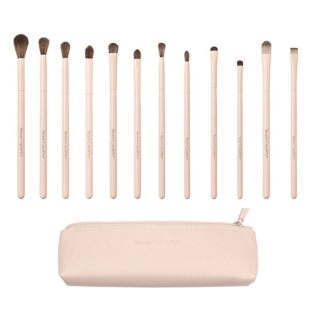 BEAUTY CREATIONS SET 12 BORCHAS NUDE