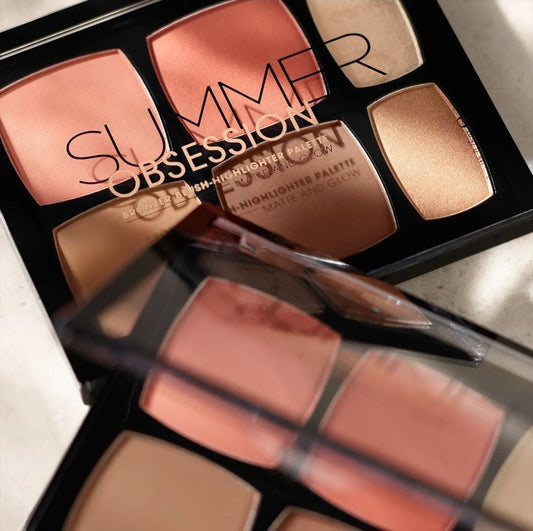 CATRICE SUMMER OBSESSION BRONZER BLUSH HIGHLIGHTER PALETTE