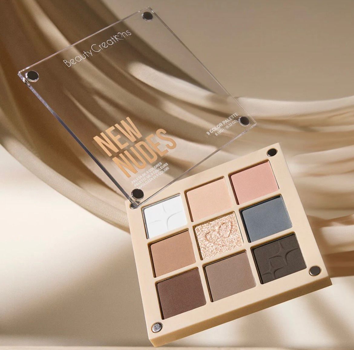 BEAUTY CREATIONS PALETA MAGNÉTICA NEW NUDES