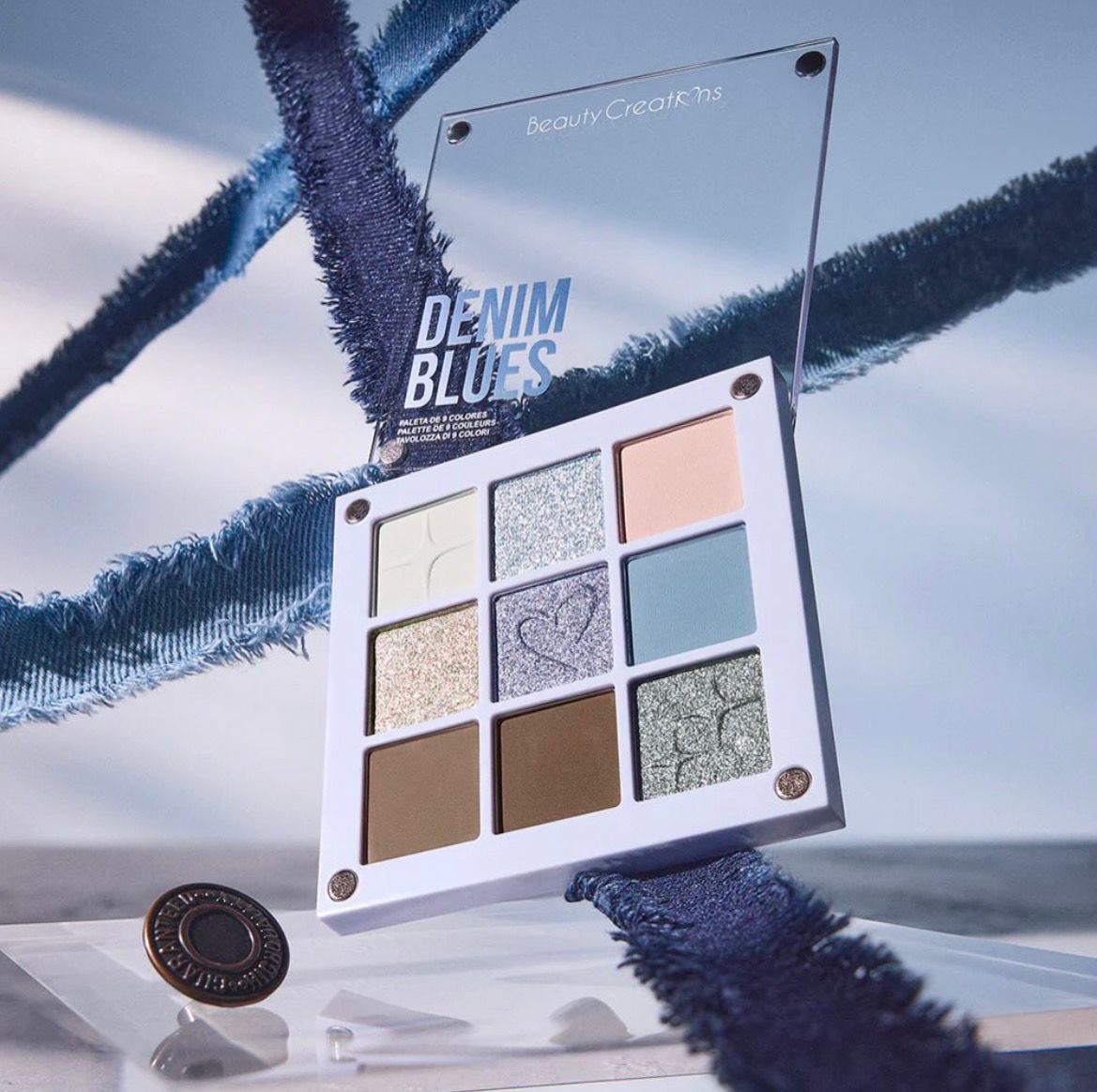 BEAUTY CREATIONS PALETA MAGNÉTICA DEMI BLUES