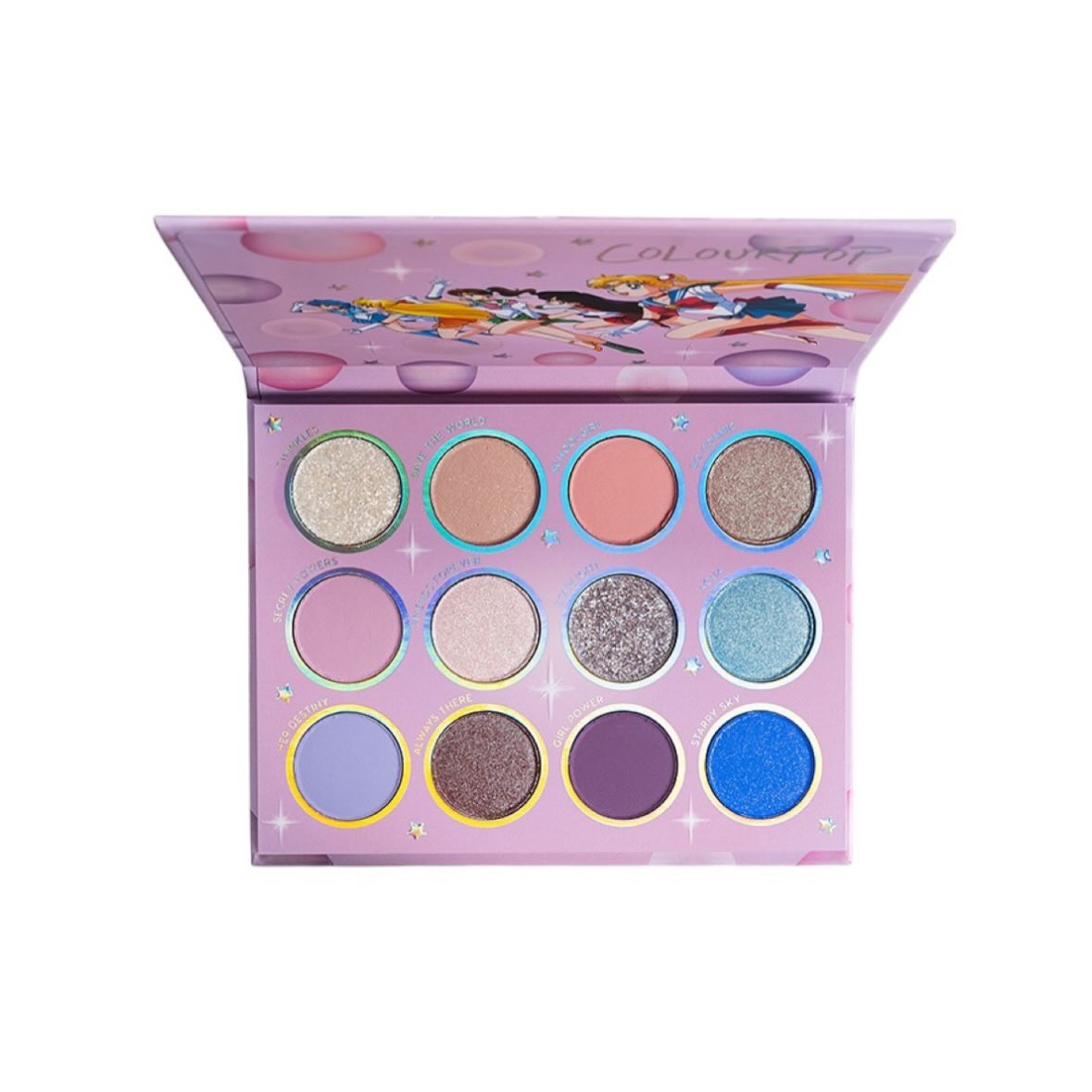 COLOURPOP X PRETTY GUARDIAN FOR LOVE & jUSTICE  PALETA SOMBRAS