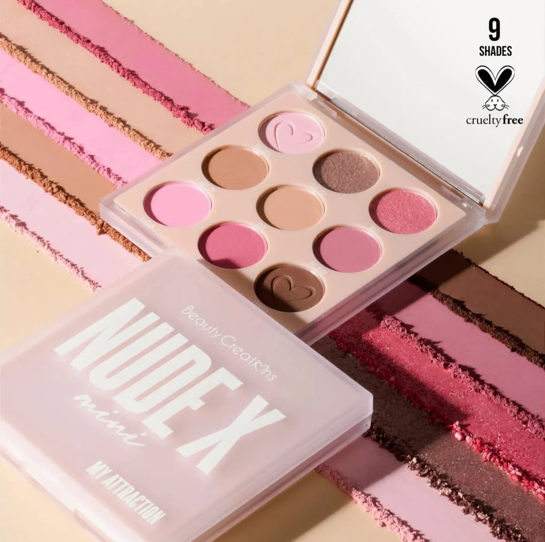 BEAUTY CREATIONS NUDE X MINI MY ATTRACTION PALETA SOMBRAS