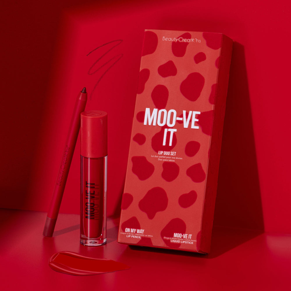 BEAUTY CREATIONS MOO-VE IT LIP DUO SET