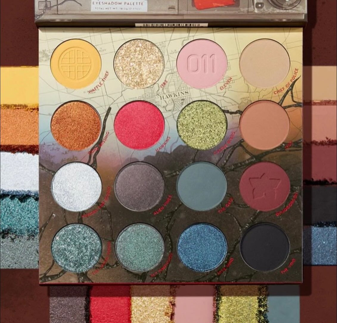 COLOURPOP STRANGER THINGS CHAPTER ONE PALETA SOMBRAS