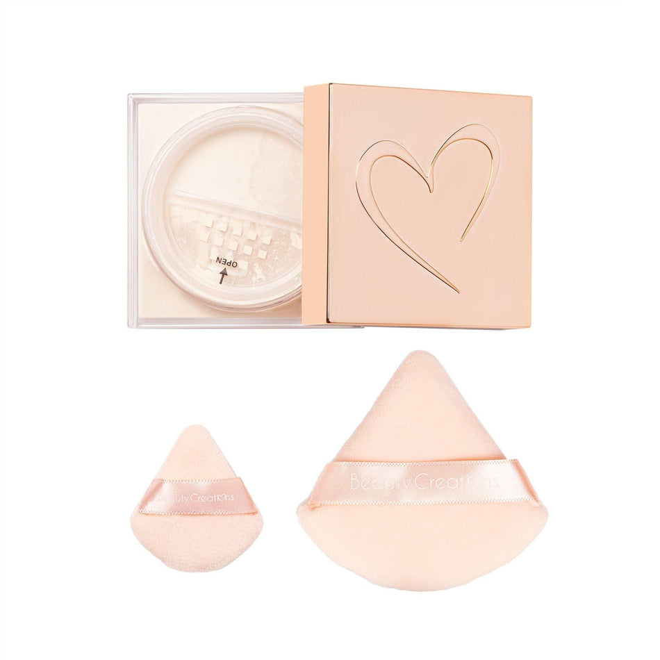 BEAUTY CREATIONS BYE FILTER SETTING POWDER + PUFF SET