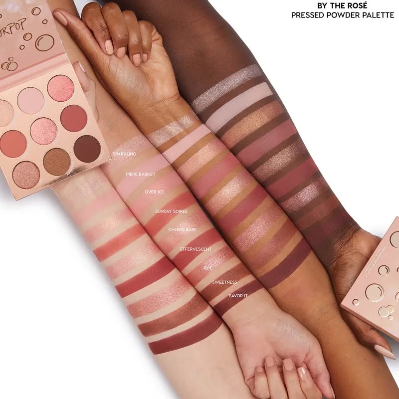 COLOURPOP BY THE ROSÉ PALETA SOMBRAS