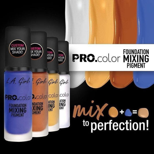L.A. GIRL PRO.COLOR MIXING PIGMENTOS BASE