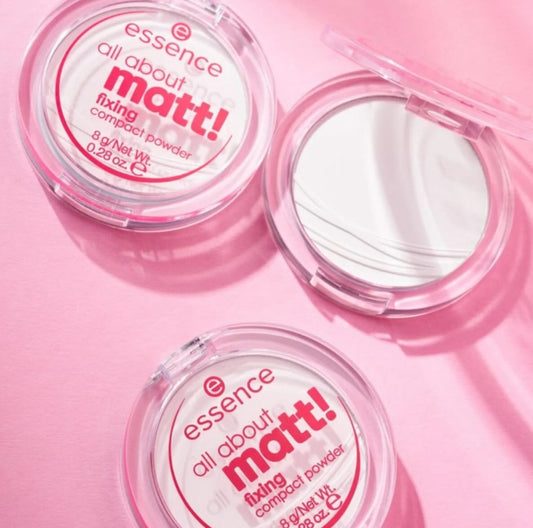ESSENCE ALL ABOUT MATT! FIXING POLVO COMPACTO