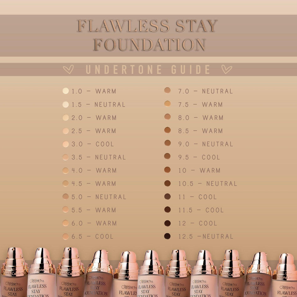 BEAUTY CREATIONS FLAWLESS STAY FOUNDATION