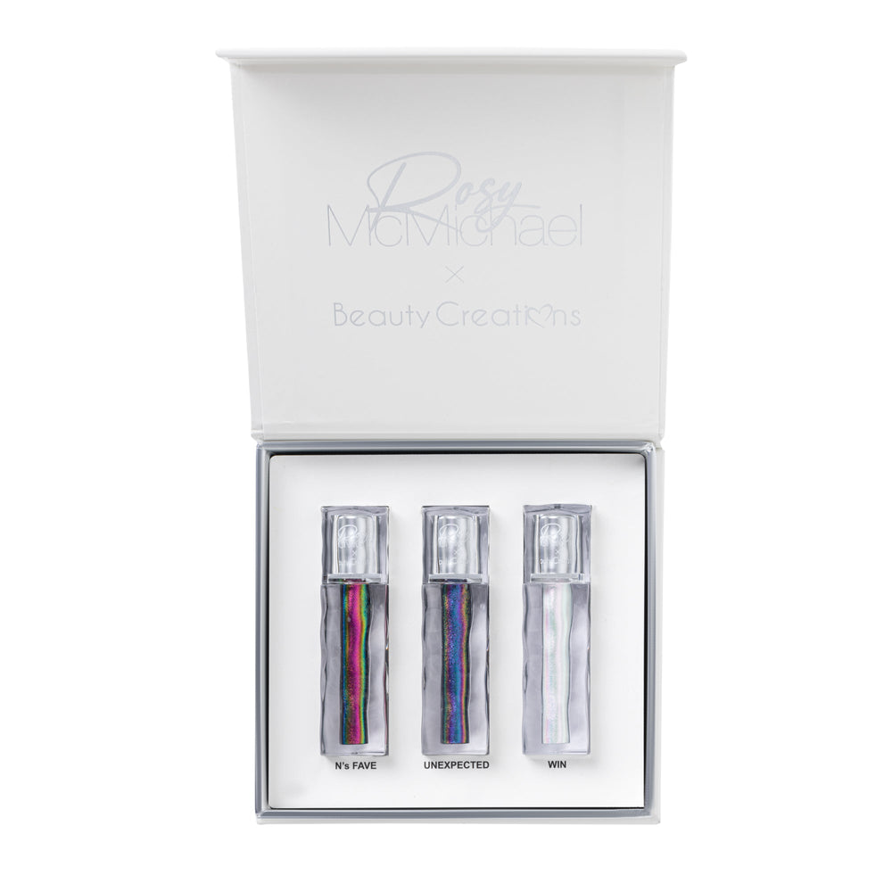 ROSY MCMICHAEL X BEAUTY CREATIONS THE LIQUID CHROMA TRIO